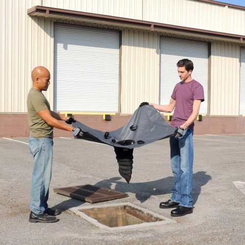 9397-Drain-Guard-Heavy-Metal-Model-men-installing.jpg